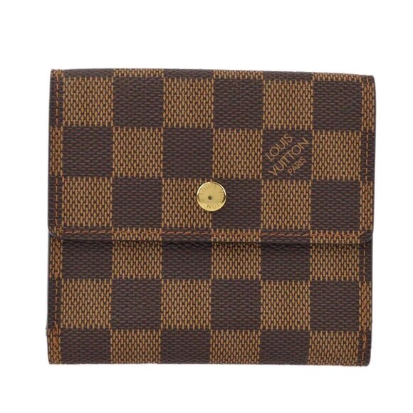 Louis Vuitton Damier Portefeuille Elise Bifold Wallet - Picture 1 of 7